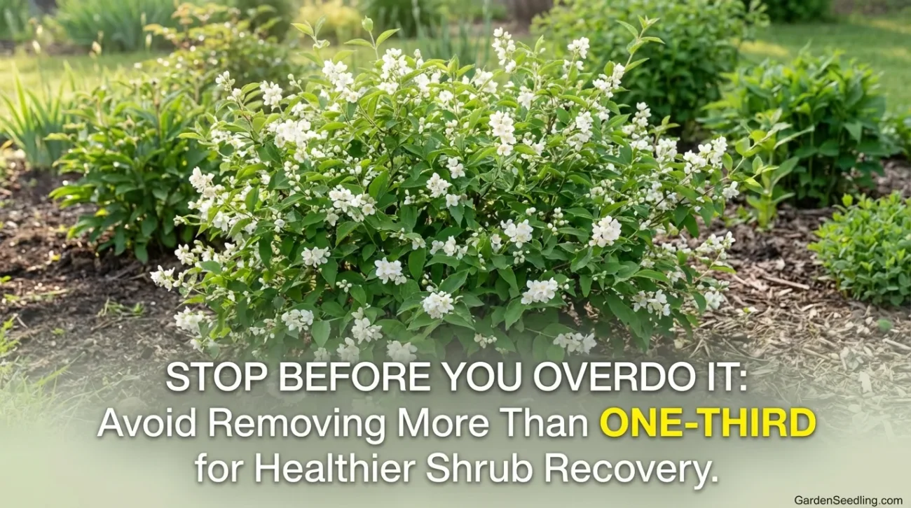 A flowering shrub in full bloom with white blossoms during spring.